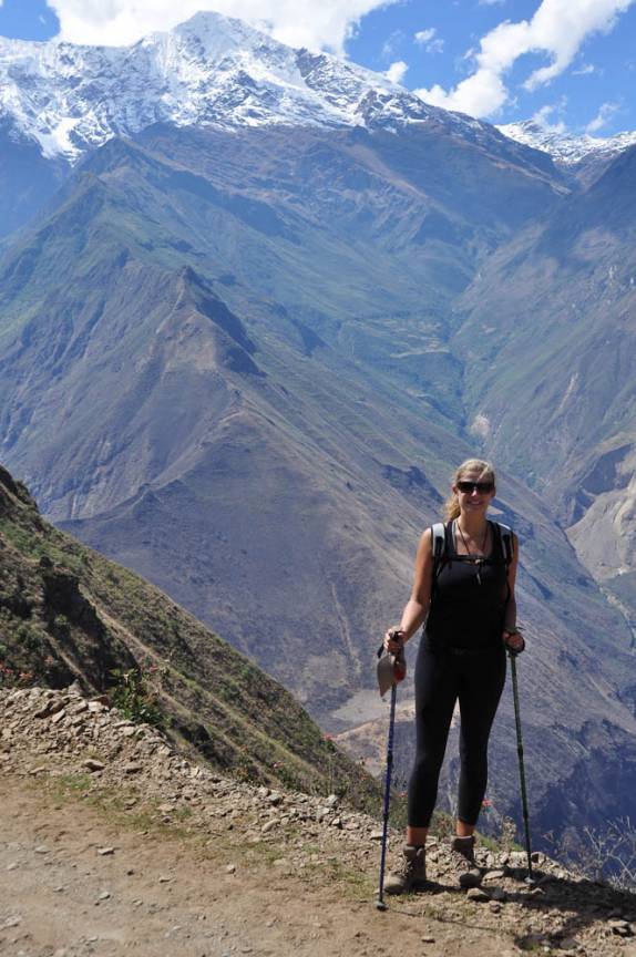 Primeiro dia de caminhada para Choquequirao, no Peru
